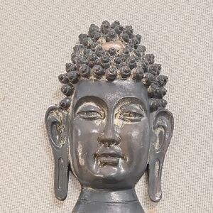 Gray  Buddha Wall Art